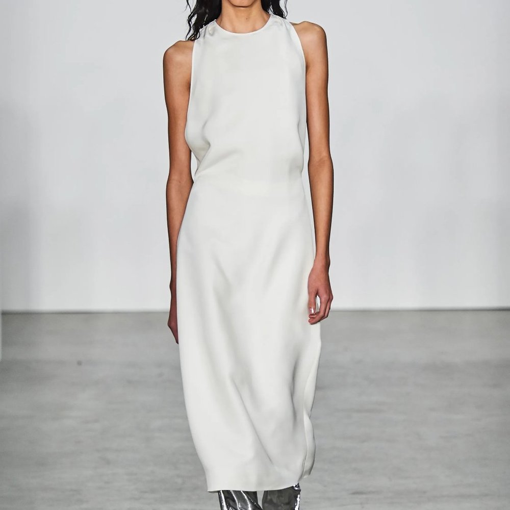 Helmut Lang Backless Sheath White